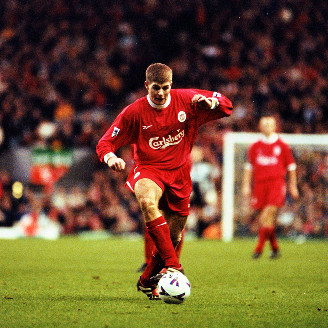 Steven Gerard debut at Anfield