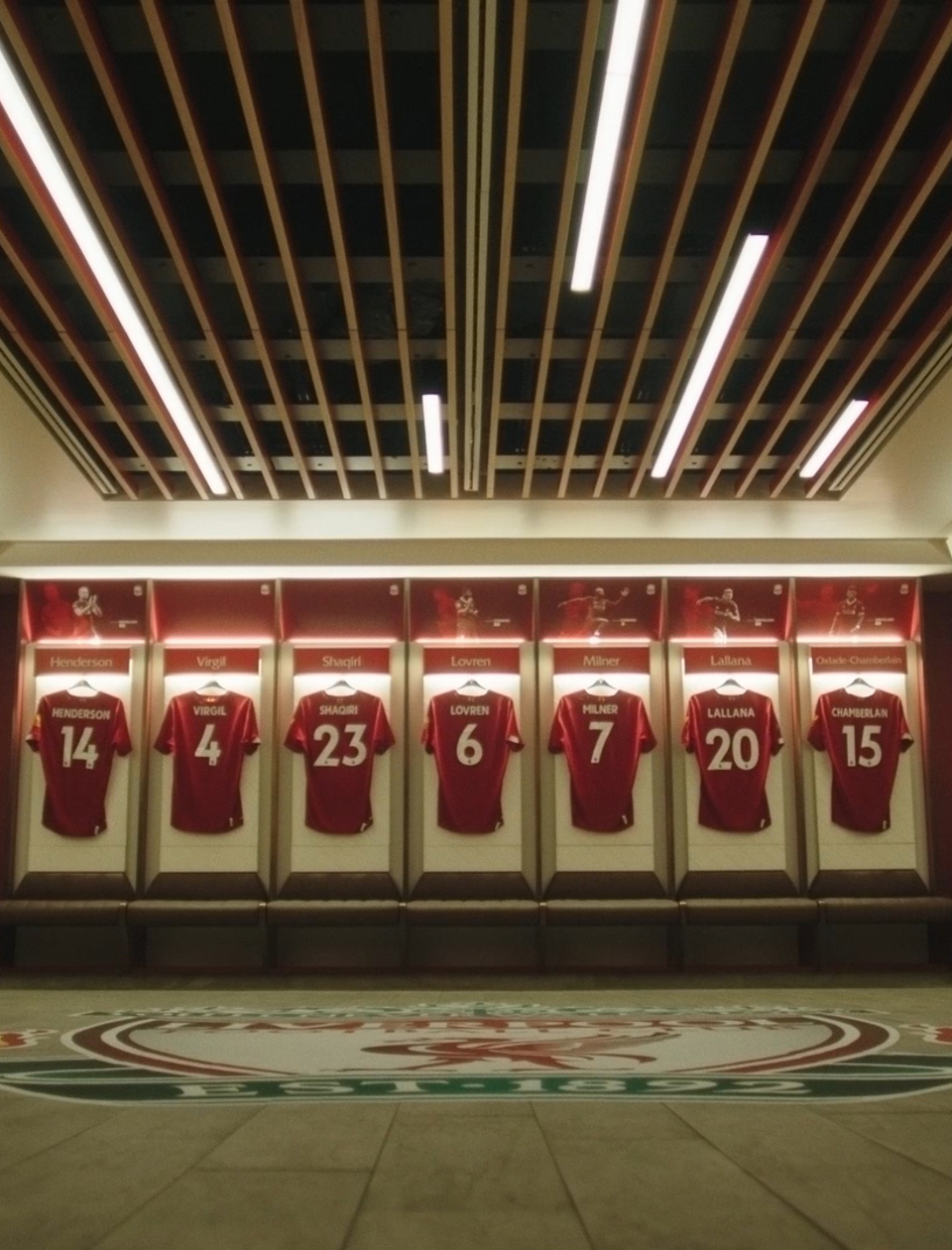 LFC Dressing room