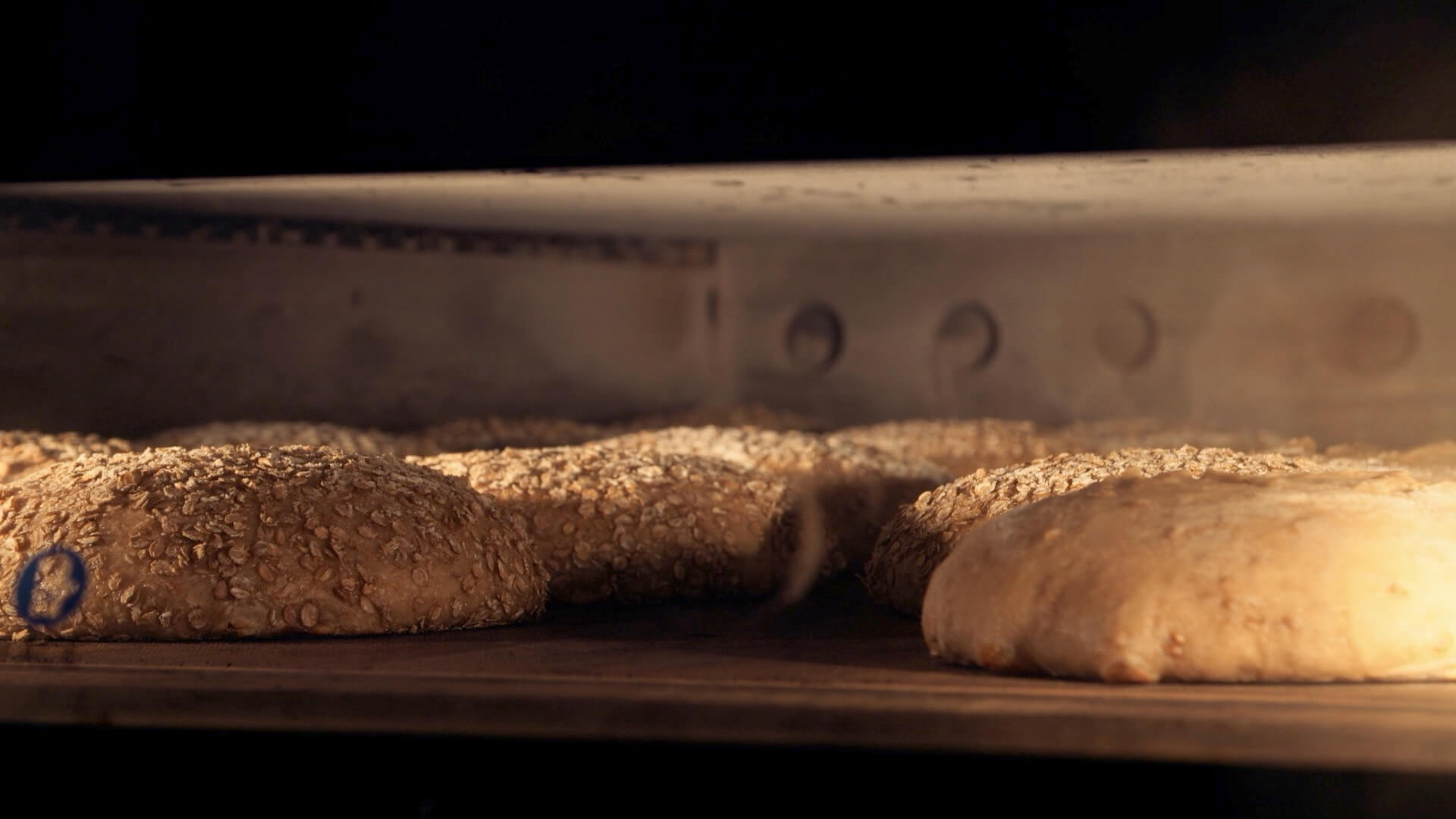 pieces of bread baked with beer yeast