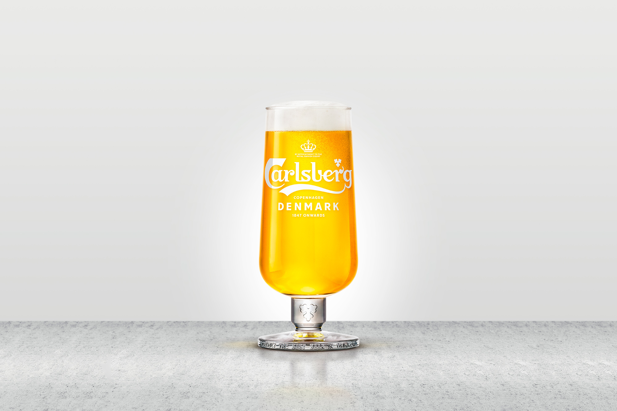 new carlsberg glass