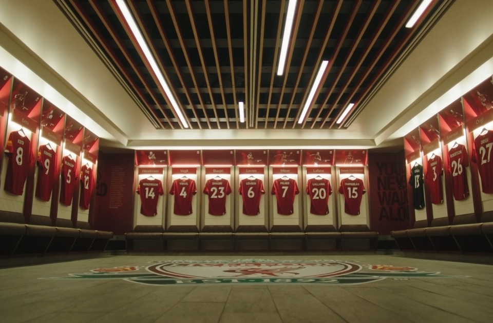 LFC Dressing room