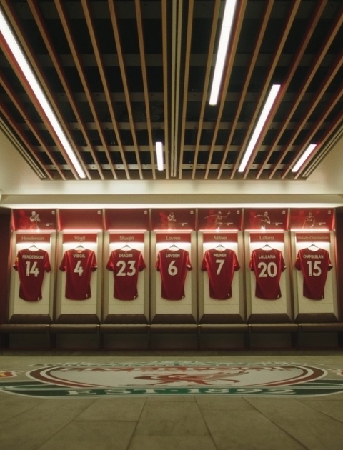 LFC Dressing room